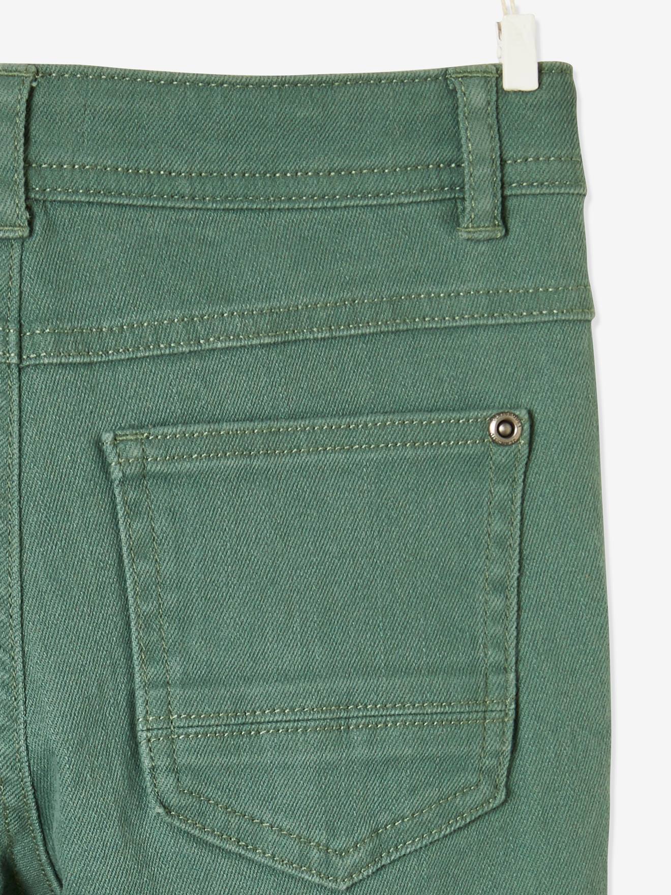 Pantalon slim MorphologiK tour de hanches LARGE garçon acajou