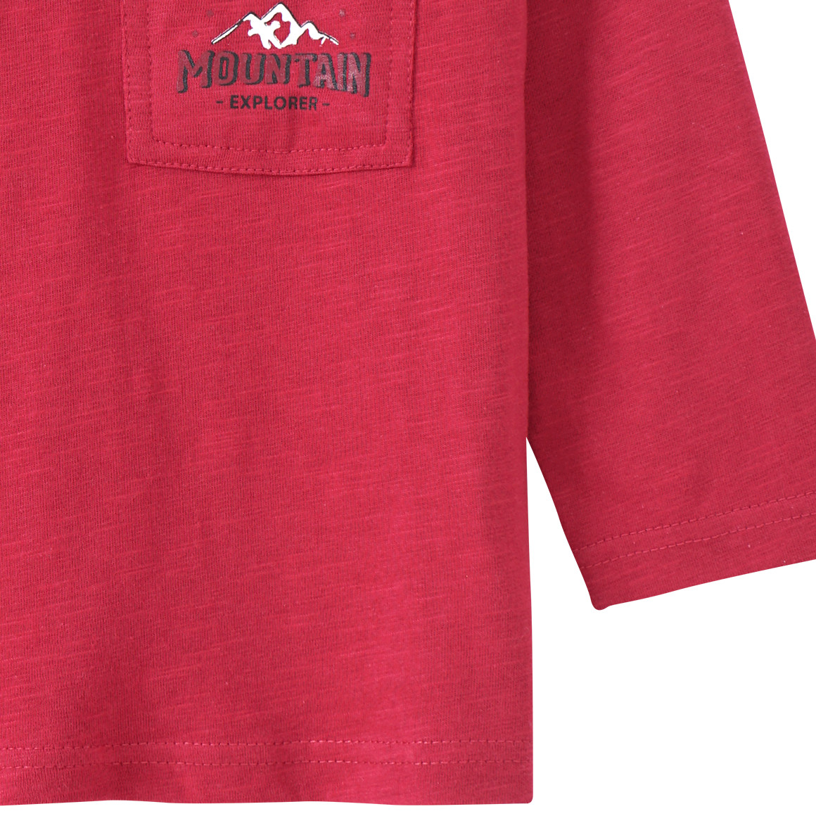 Jungen Langarmshirt mit Brusttasche