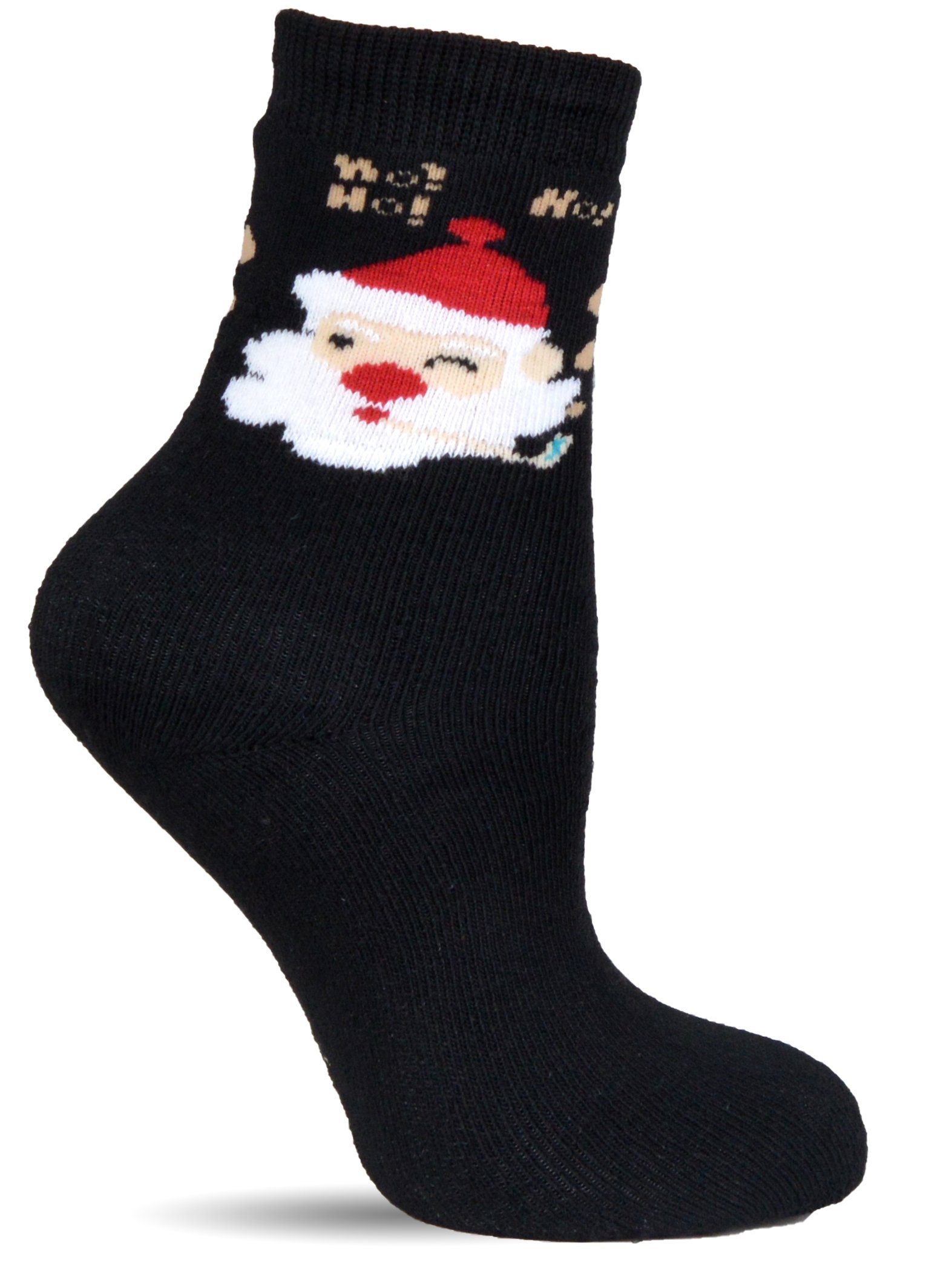 Frostfighter Thermosocken Kinder Weihnachtssocken (Beutel, 6 Paar) Anitipilling Innenfutter, Vollfrottee Innenfutter