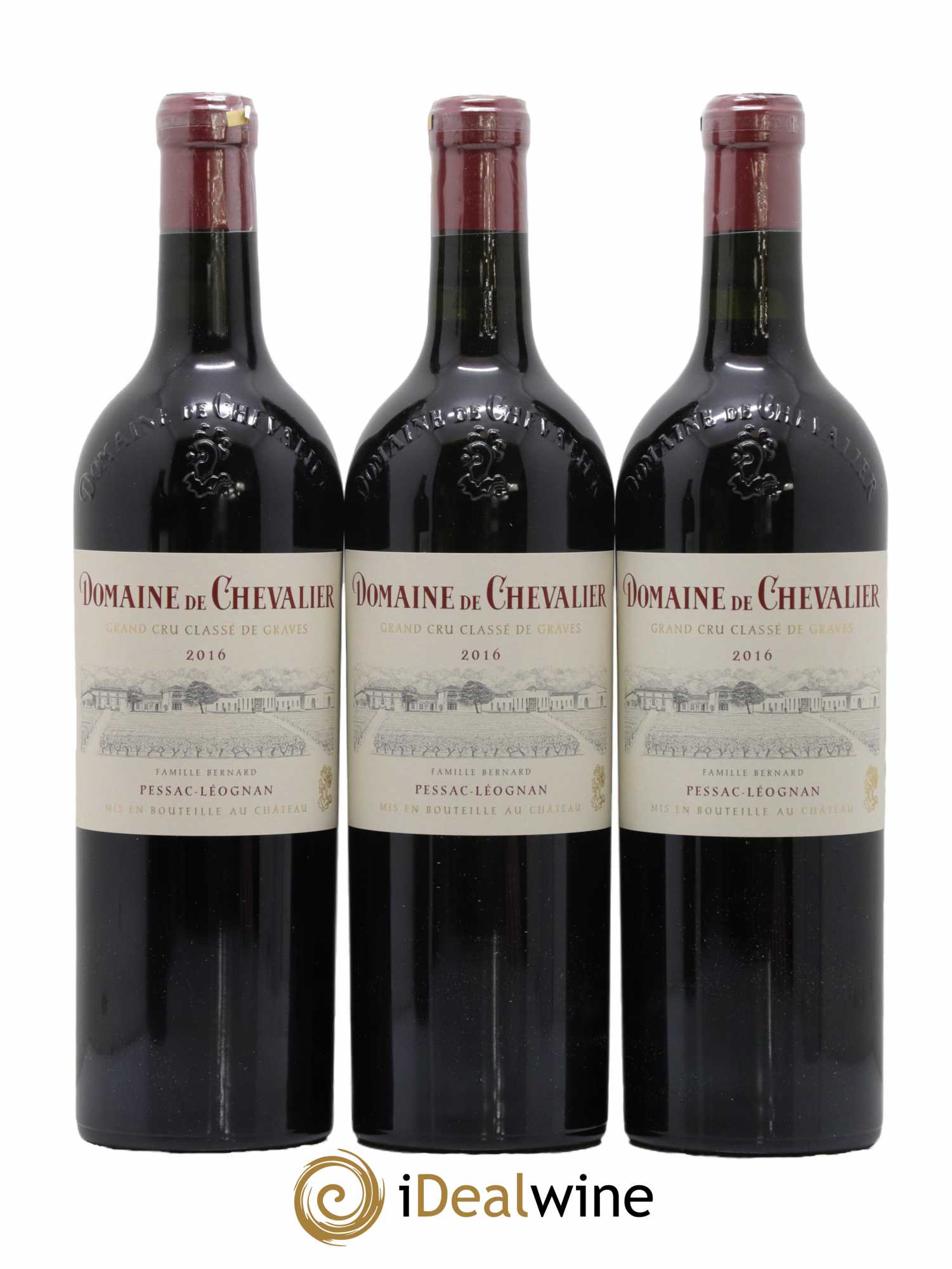 Domaine de Chevalier Cru Classé de Graves  2016 - Lot de 6 Bouteilles