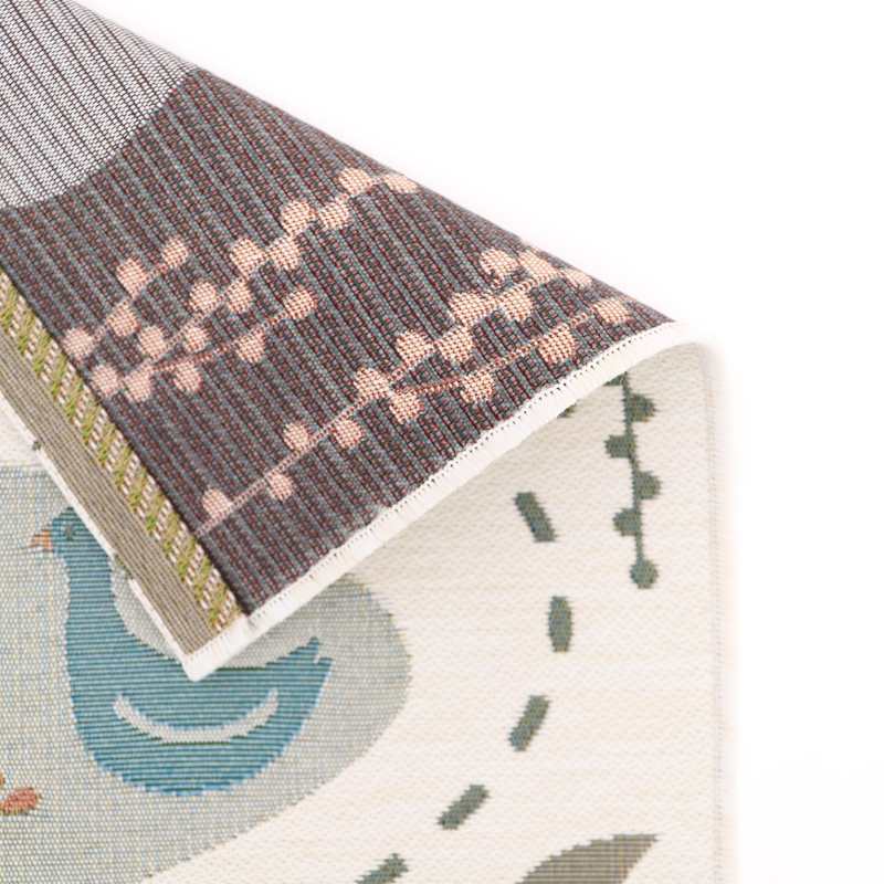 Tapis de jeu indoor & outdoor 123x180cm BIRD PARADISE