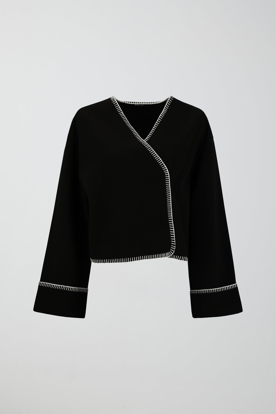 Blanket stitch jacket