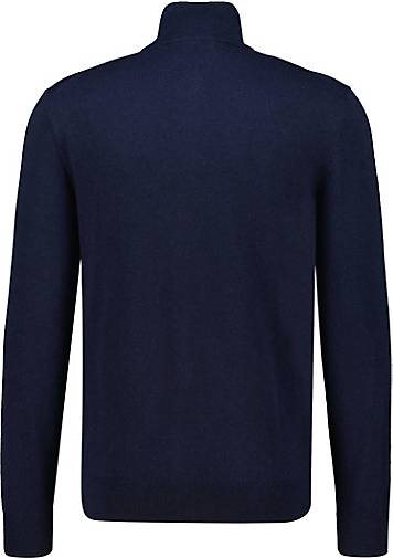 GANT Herren Strickjacke mit Lammwolle EXTRAFINE LAMBSWOOL ZIP CARDIGAN