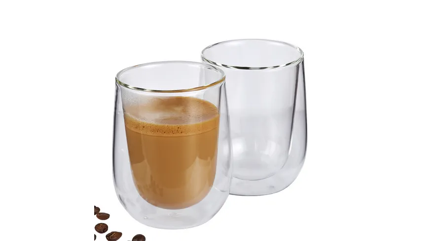 cilio Milchkaffee Gläser Set Verona 2-tlg.