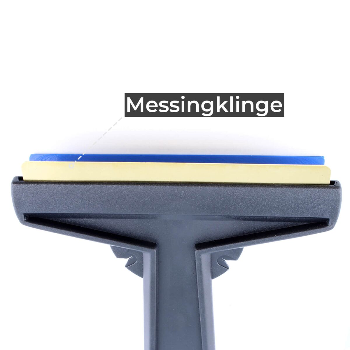 MURSKA Original Eiskratzer mit Messingklinge 165mm -Farbe zufällig-