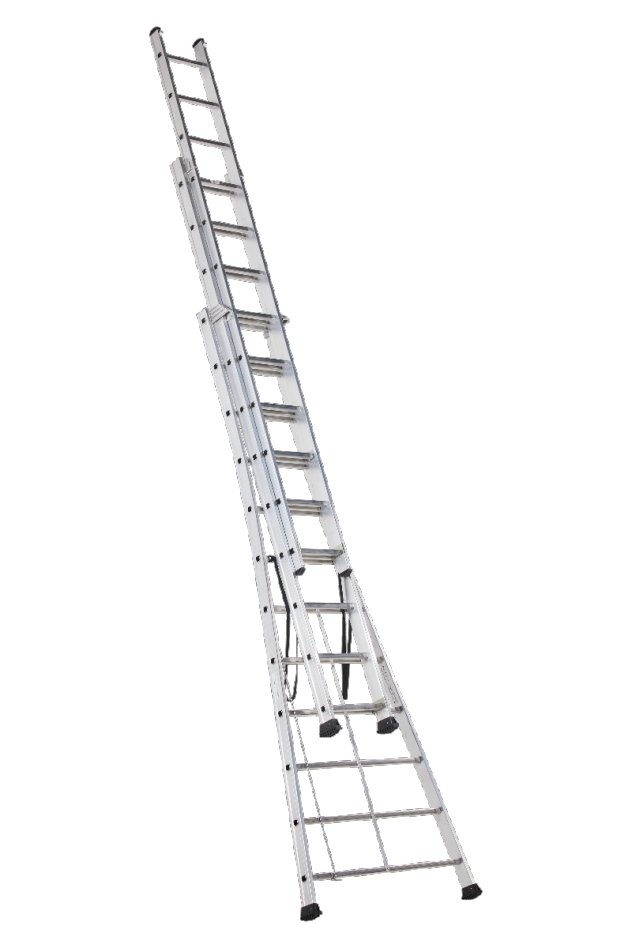 Scară extensibilă Altrex 515312 Kibo în 3 părți, 3 x 12 trepte