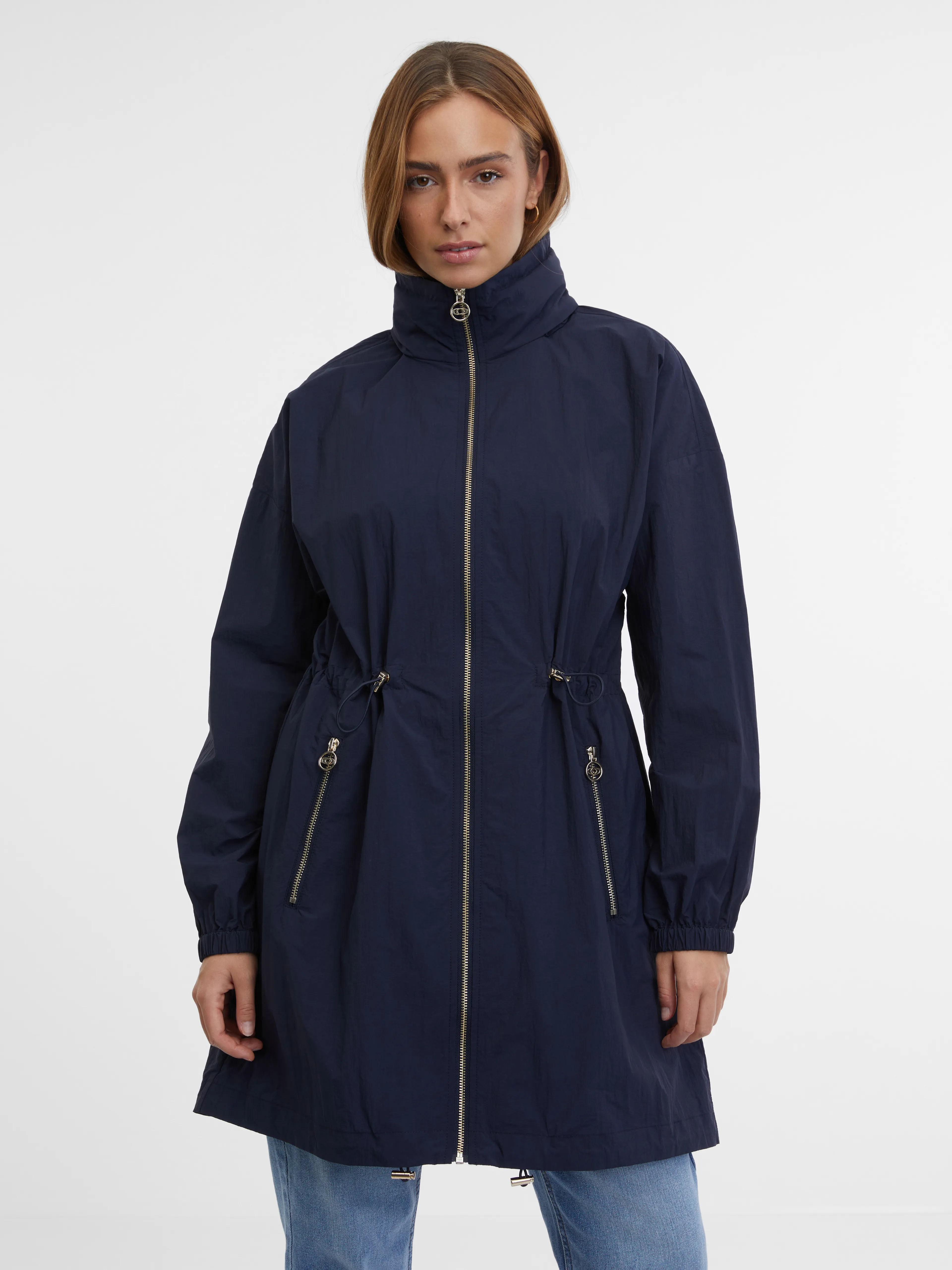 Dunkelblauer Damenparka ORSAY