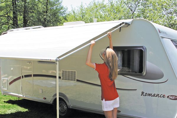 Fiamma Caravanstore 225 Royal Grey Sackmarkise