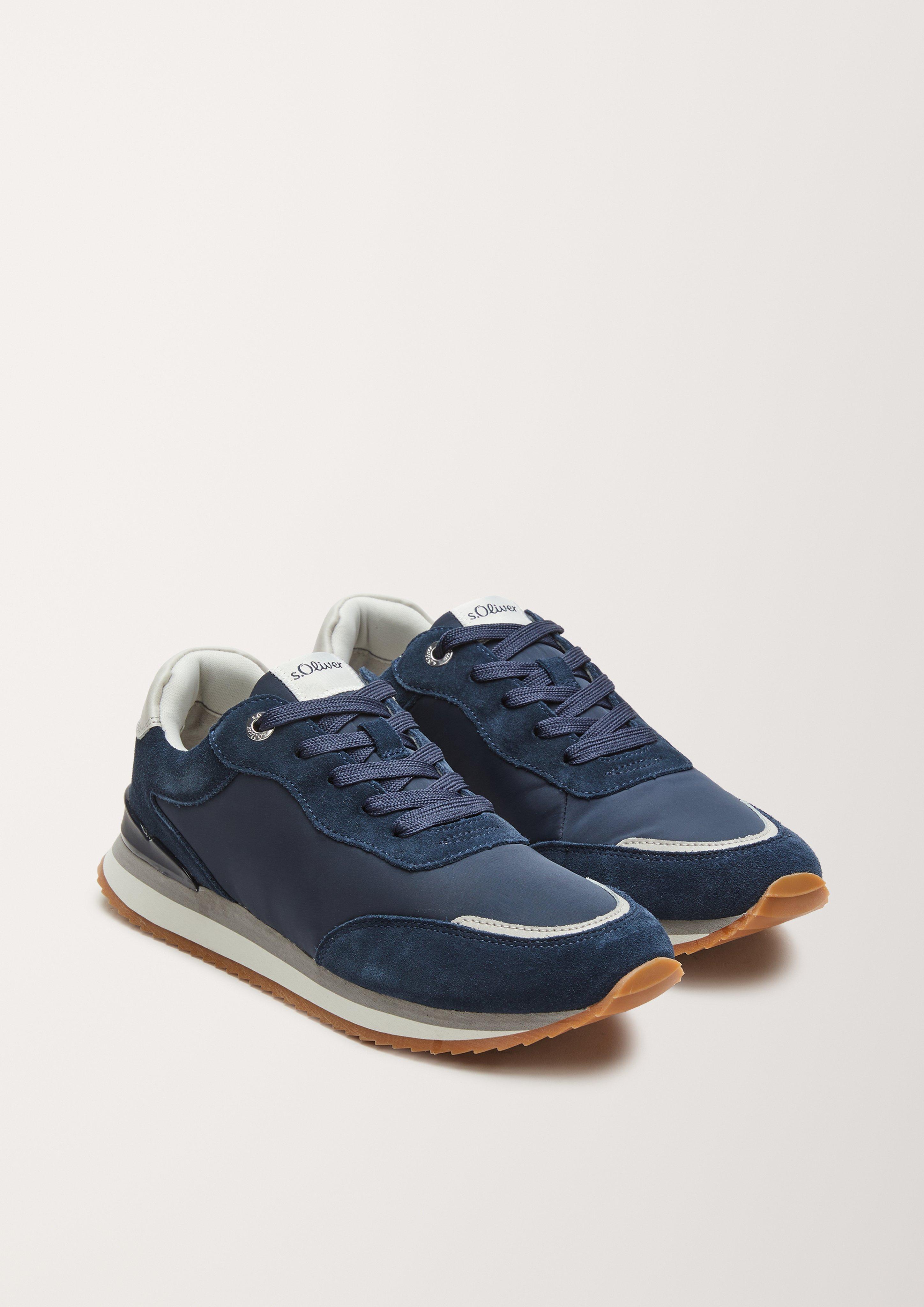 Sneaker aus Ledermix  6005162-805