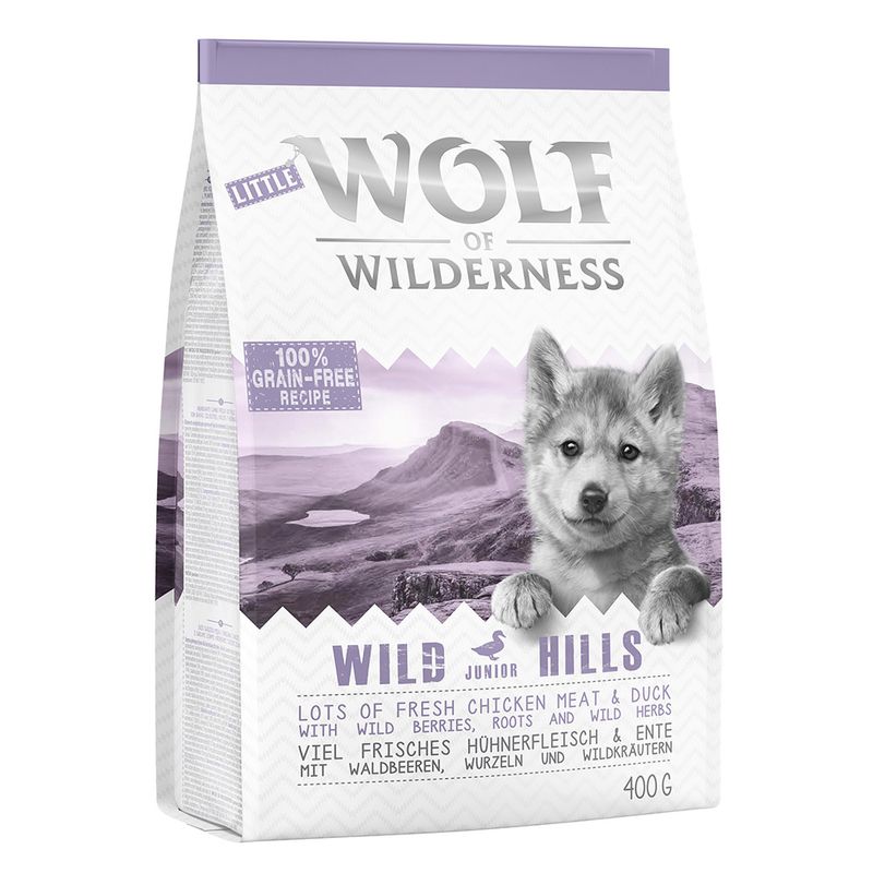 Probierpaket Wolf of Wilderness Trockenfutter
