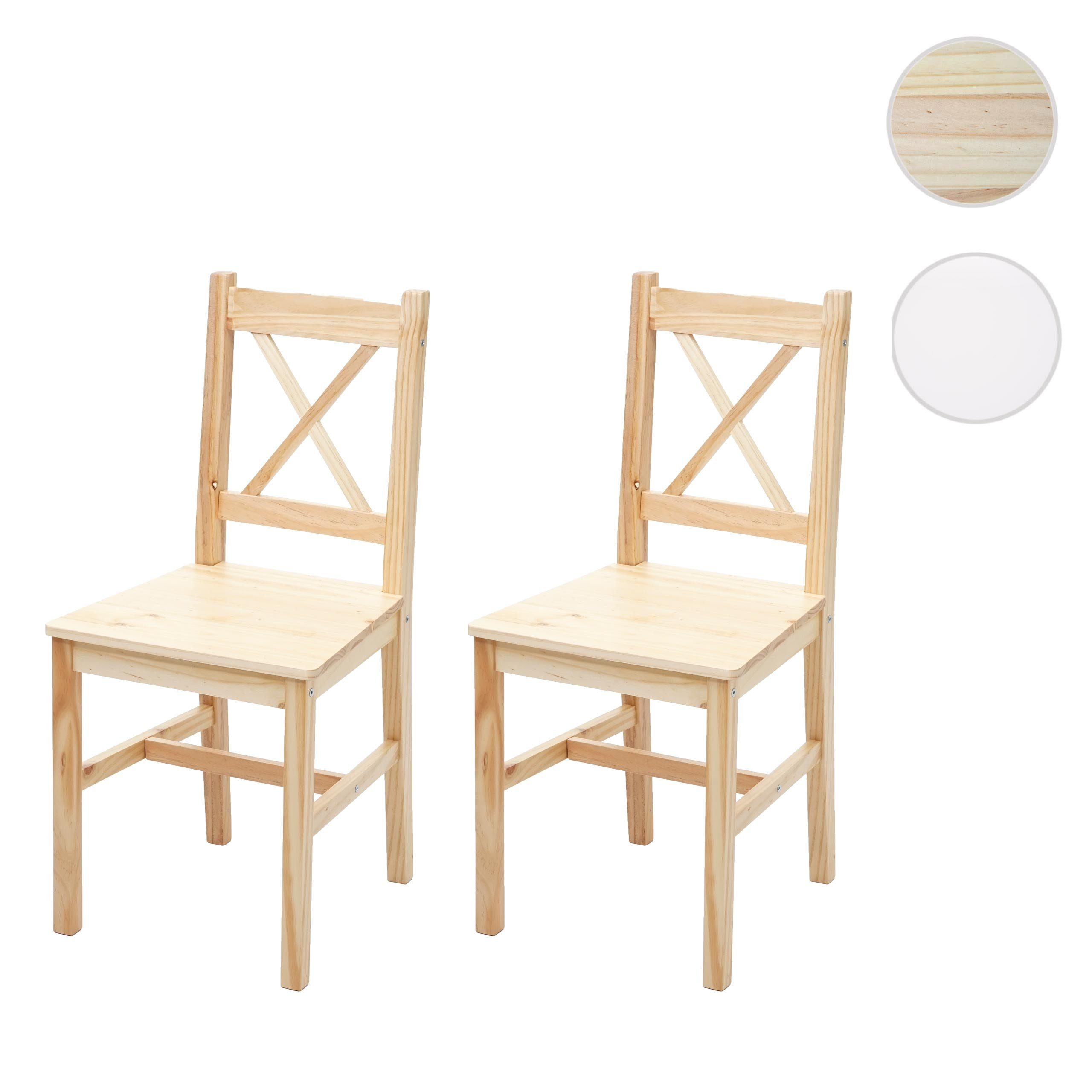 MCW Esszimmerstuhl MCW-F77-E (Set, 2 St), 2er-Set, Stabile Konstruktion, Landhausstil