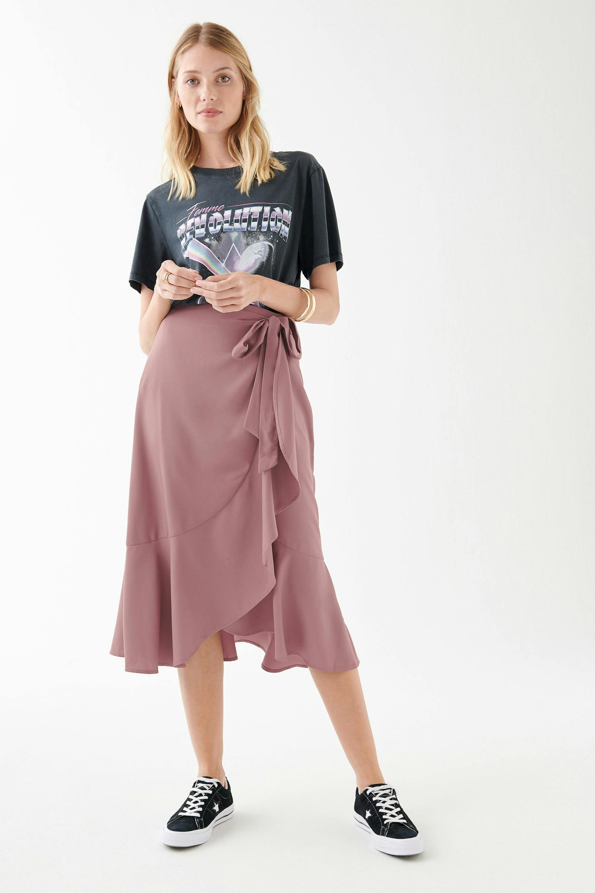 Fran wrap skirt