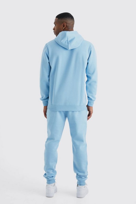 Man Slim-Fit Trainingsanzug mit Kapuze