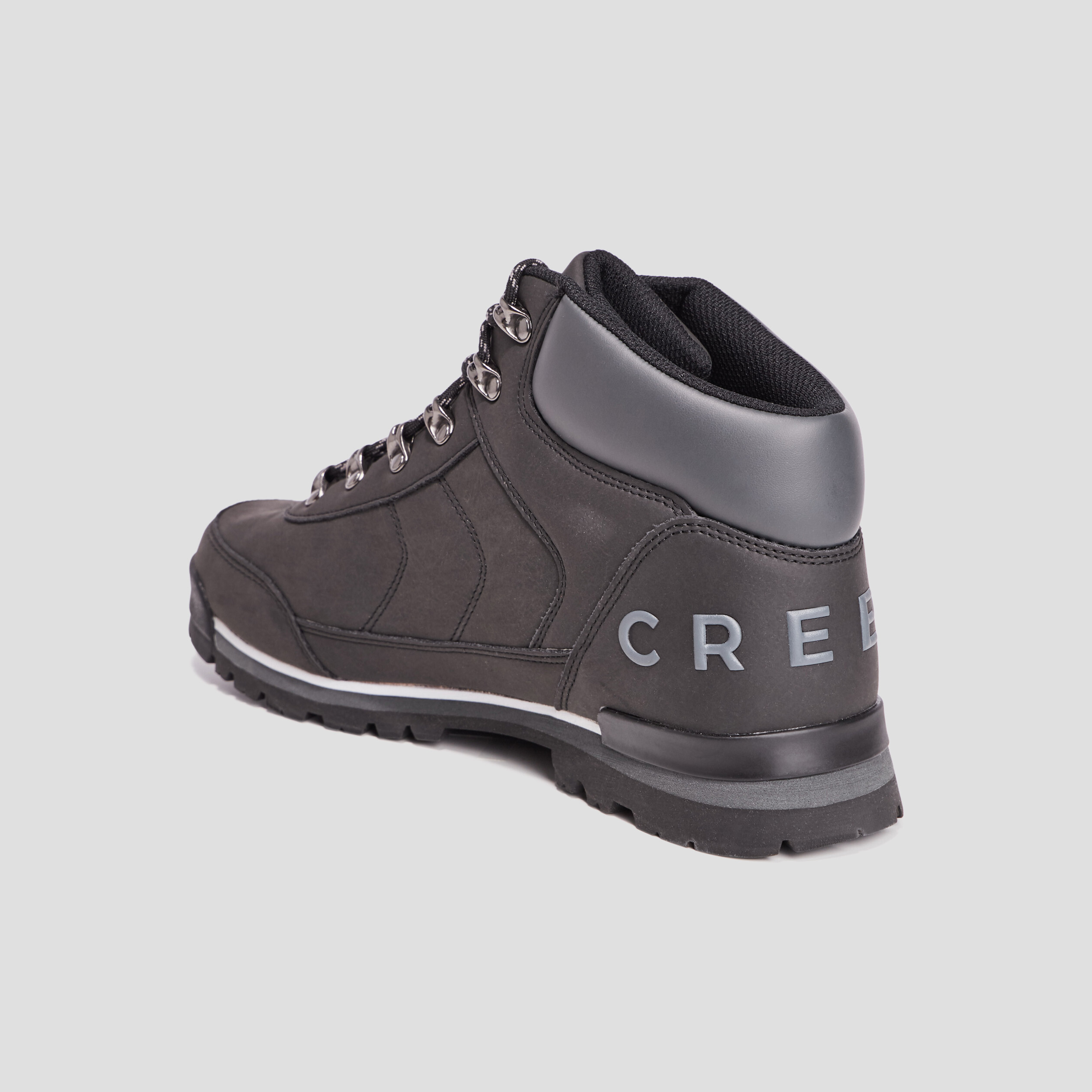 Bottines lacées Creeks noir homme | La Halle