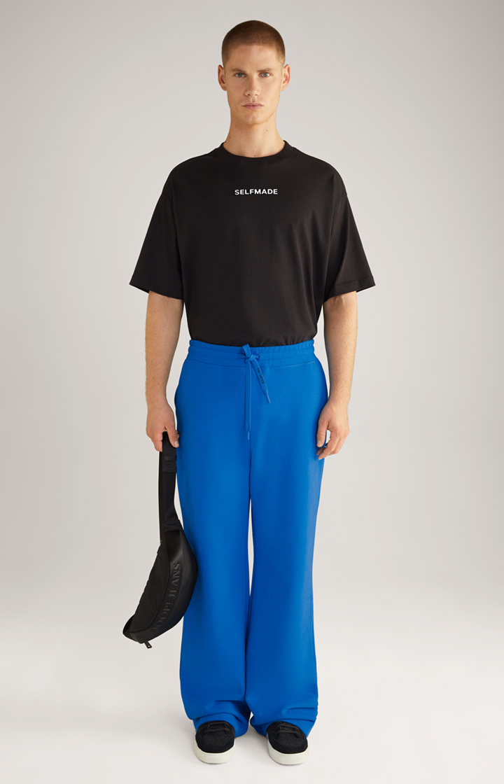 Unisex-Baumwoll-Joggpants in Blau