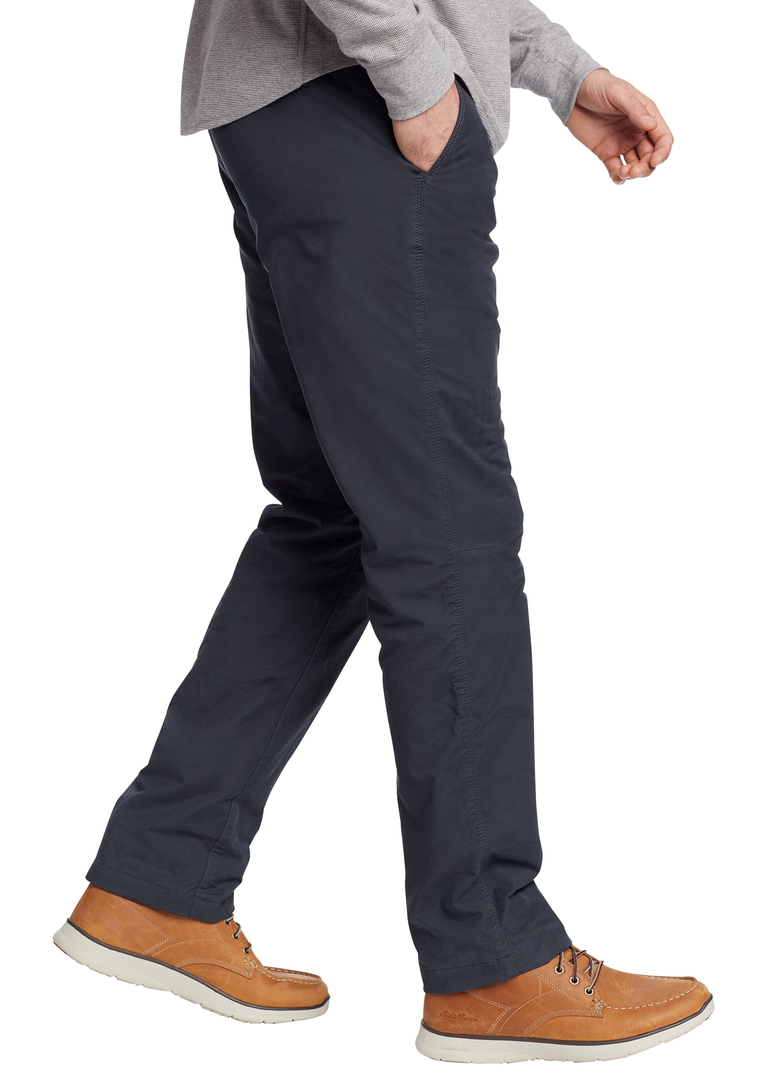 Eddie Bauer Trekkinghose Voyager Flex Thermohose - Fleece gefüttert