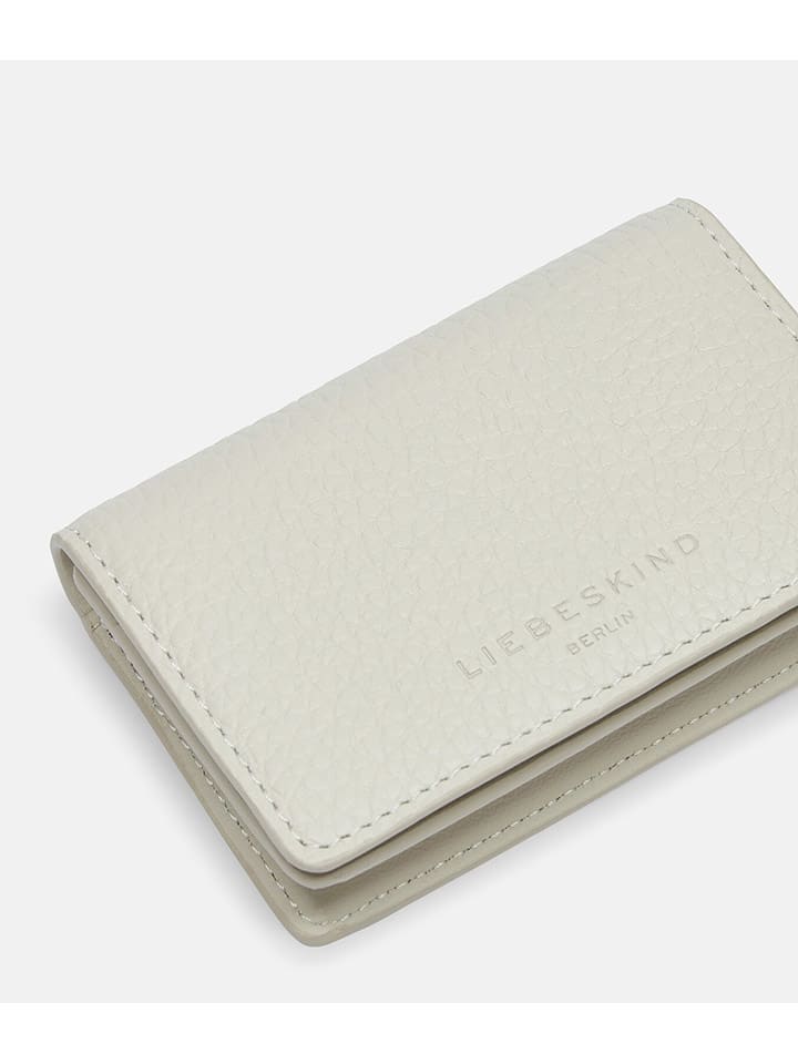 LIEBESKIND BERLIN Leder-Geldbörse in Creme - (B)18 x (H)12 x (T)4 cm günstig kaufen onesize