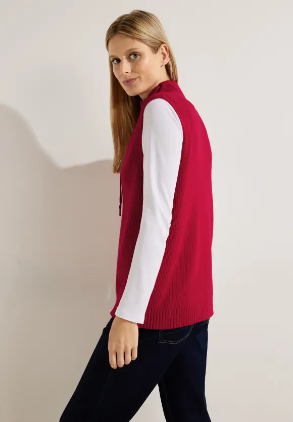CECIL Cosy Zipper Strickweste