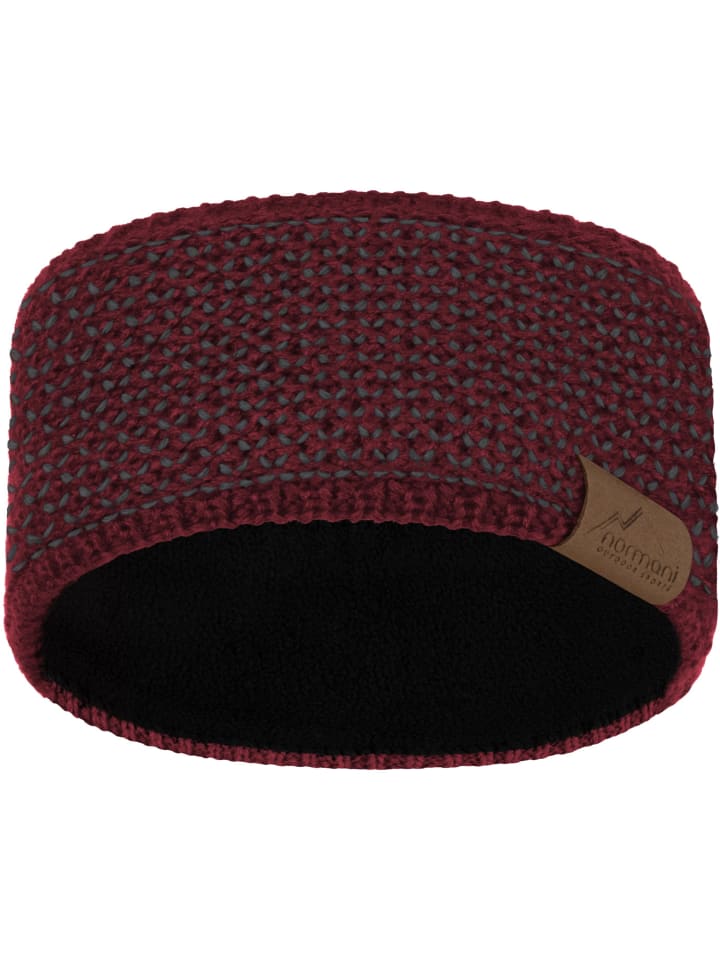 Normani Outdoor Sports Stirnband Lillpite in Rot/Anthrazit günstig kaufen onesize