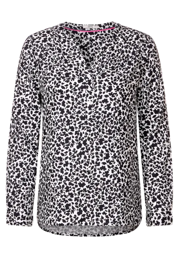 CECIL Bluse mit Minimalprint