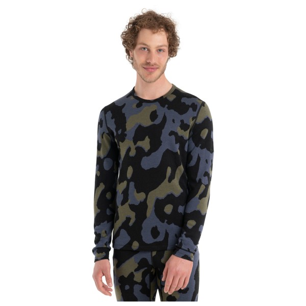 Icebreaker - 260 Vertex L/S Crewe Natural Shades - Merinounterwäsche