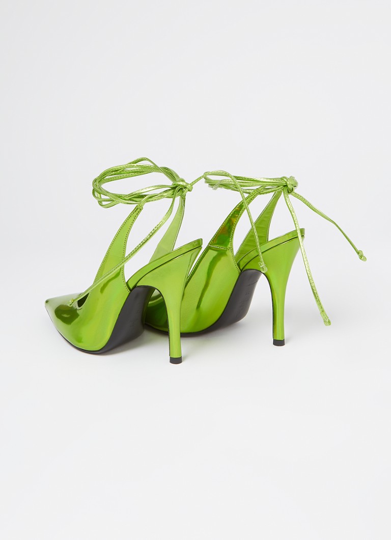 Tocuri cu slingback din piele Attico Venus