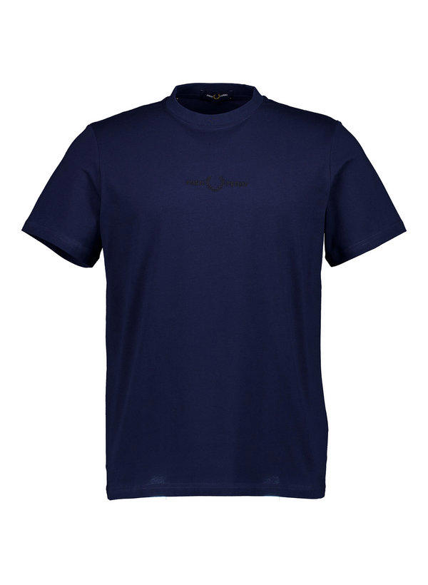Fred Perry, T-Shirt, Baumwolle, dunkelcarbon