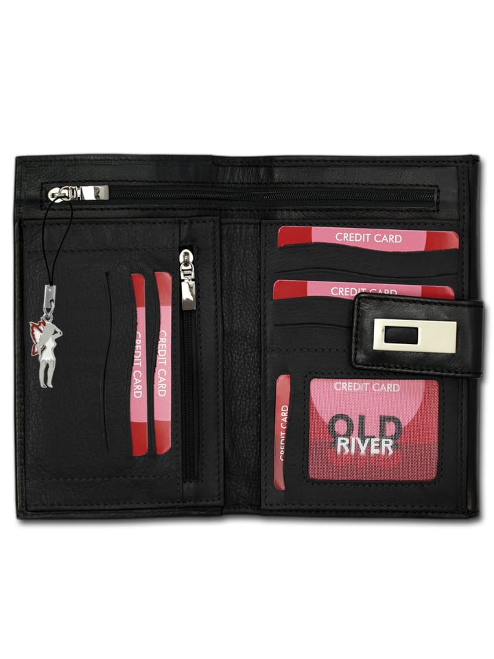 Old River Portemonnaie Leder Damen, Jugend Geldbörse günstig kaufen onesize