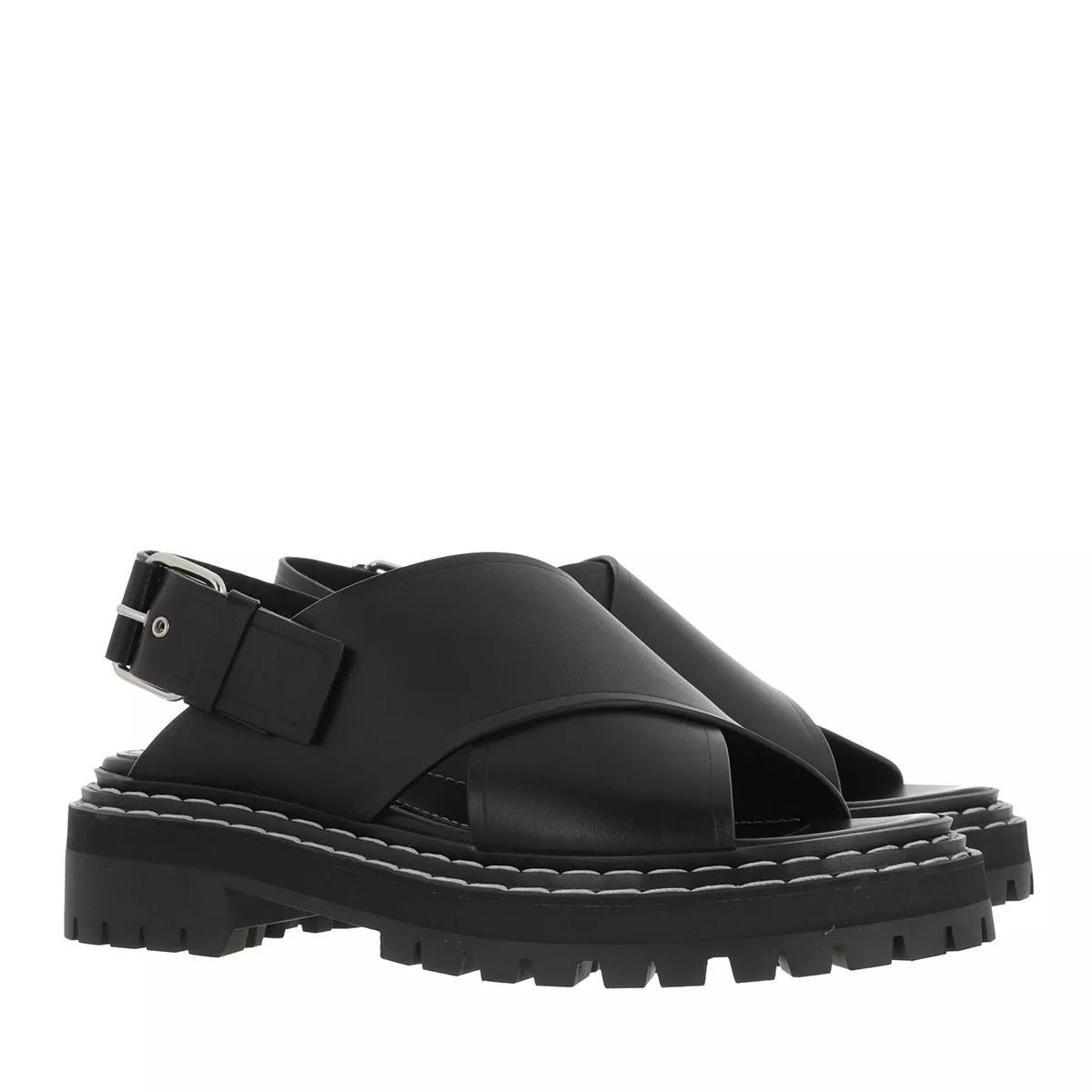 PROENZA SCHOULER Klassische Sandalen schwarz Sandale