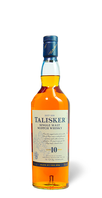 Whisky / Ecosse Talisker   Ile de Skye  70 cl - Single malt - 10 ans d'âge