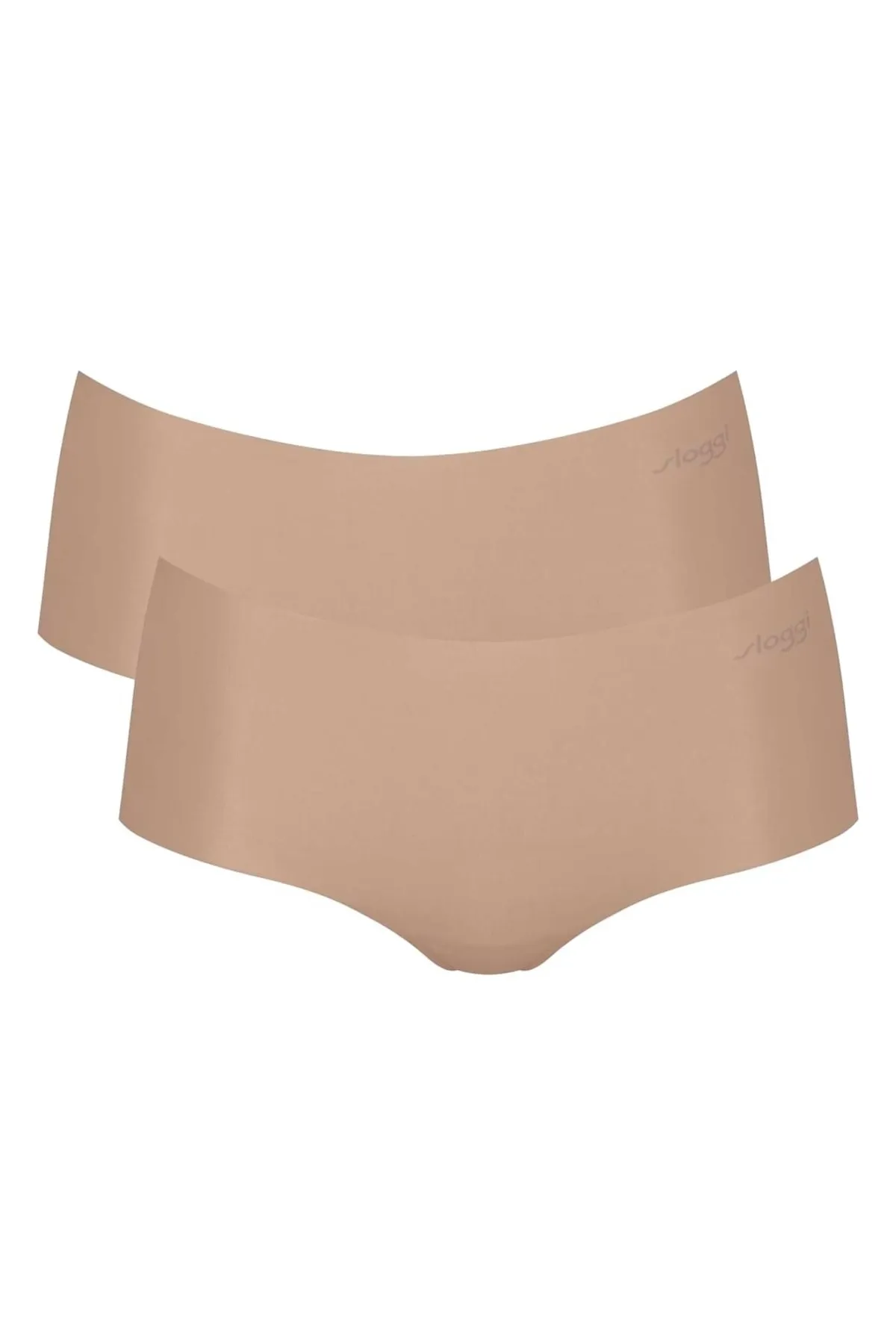 SLOGGI  Damen Shorts, 2er Pack - Zero Microfibre 2.0 Shorts, Mikrofaser, einfarbig