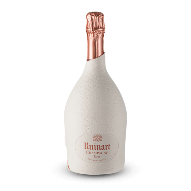 Ruinart brut rosé + etui