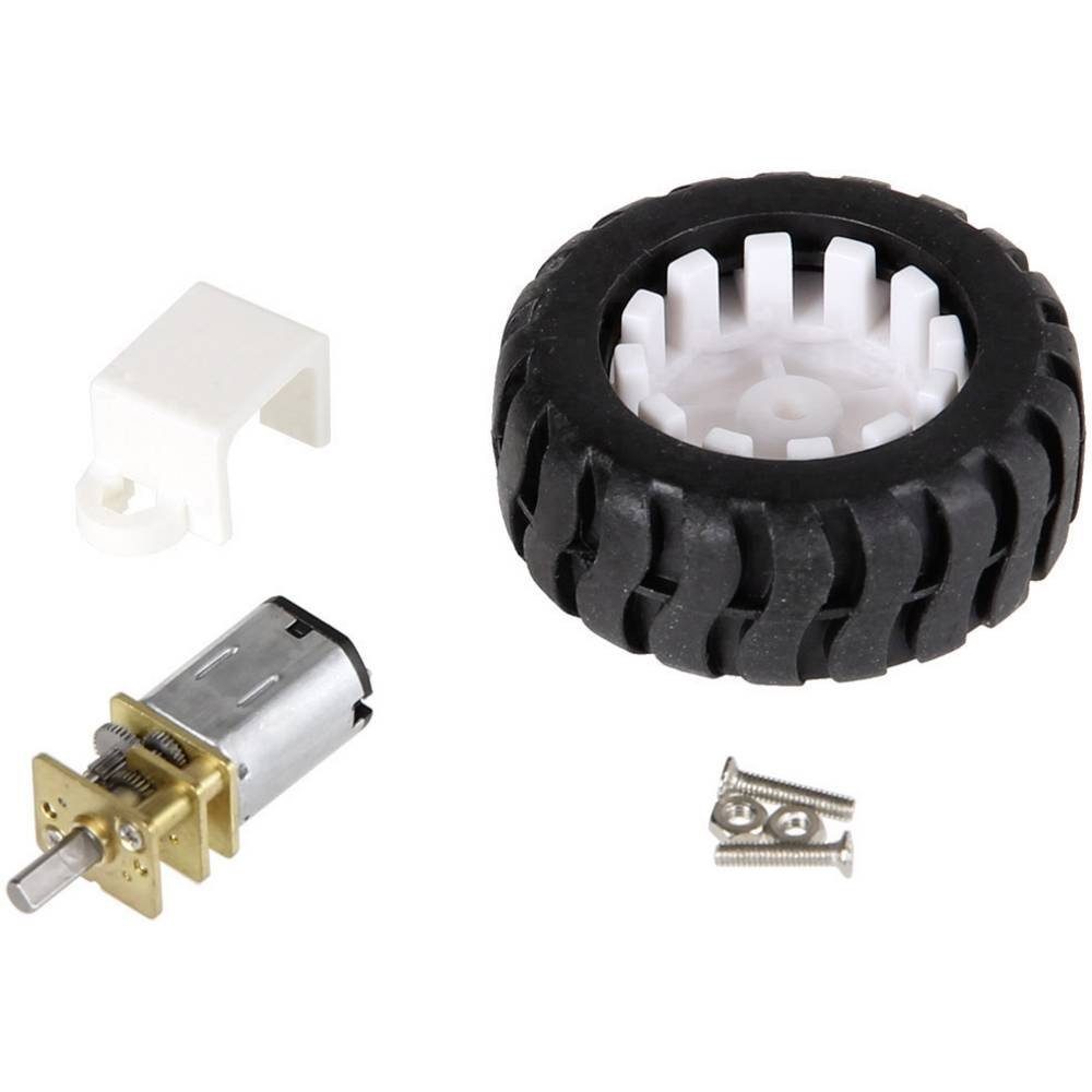 Joy-it Mini Metallgetriebemotor inkl. Rad Barebone-PC