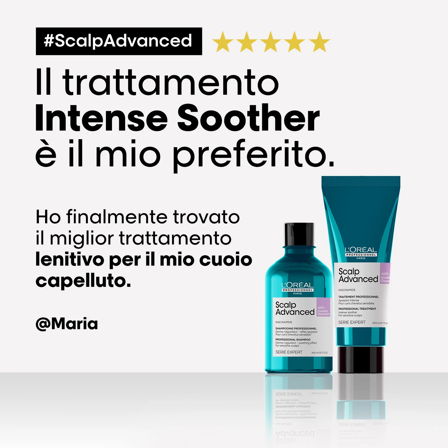 EXPERT SERIES New Scalp Advanced Intense Soother Anti-Discomfort Treatment - Tisztító hajbalzsam