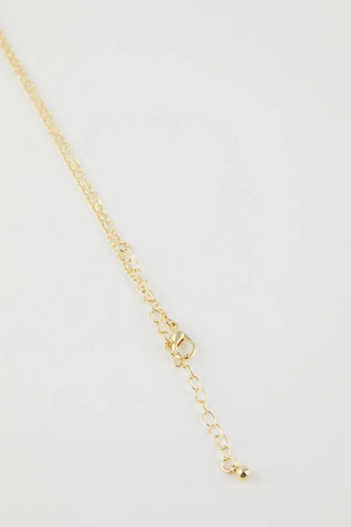 DeFacto  Damen-Halskette mit Herz-Details, Gold, B7882axns