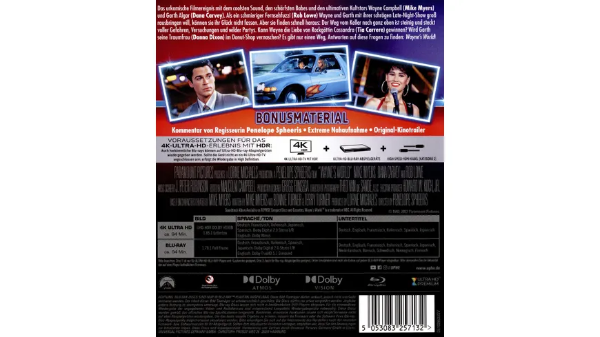 Wayne's World  (+ Blu-ray 2D)