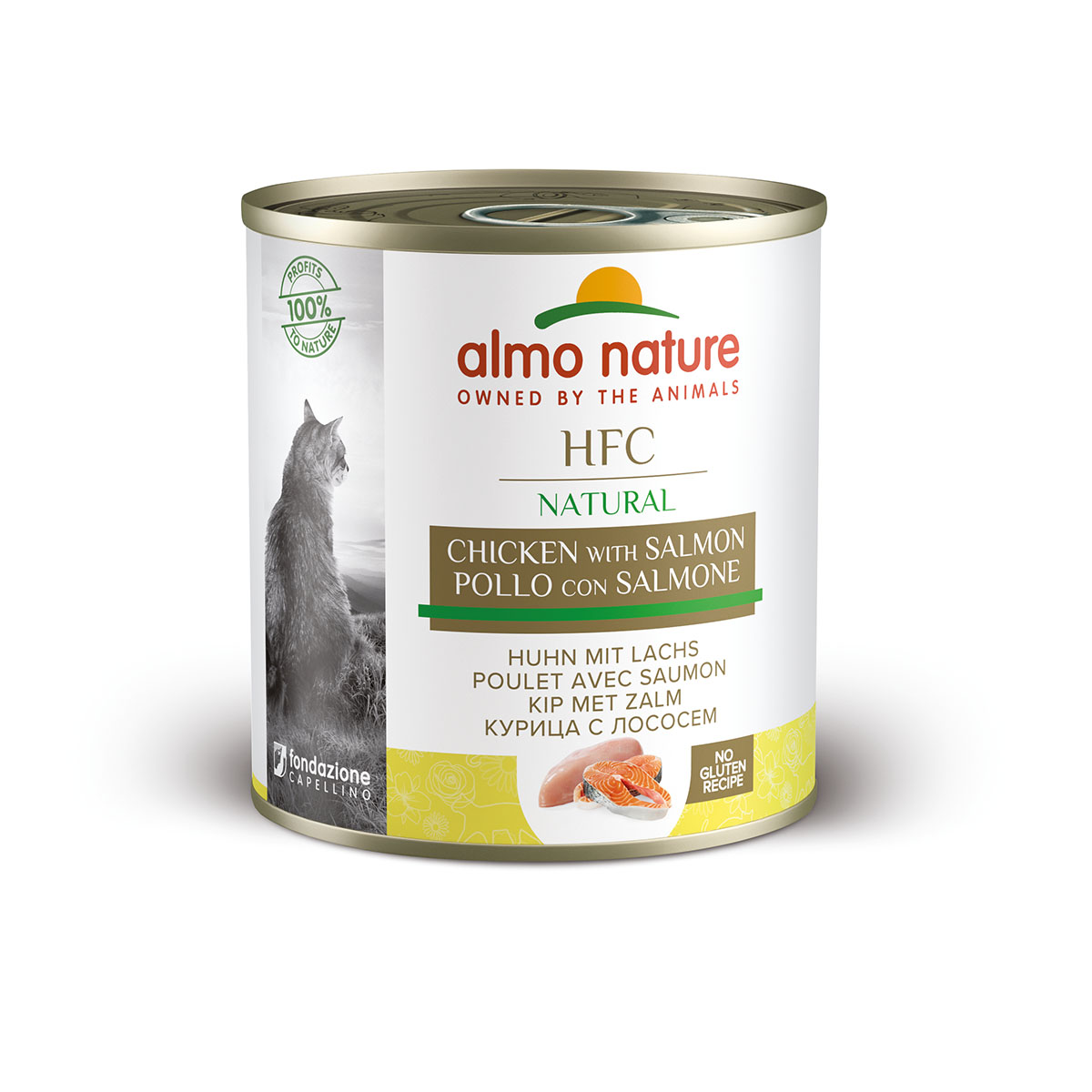 Almo Nature HFC Natural Cat Huhn und Lachs kaufen bei ZooRoyal
