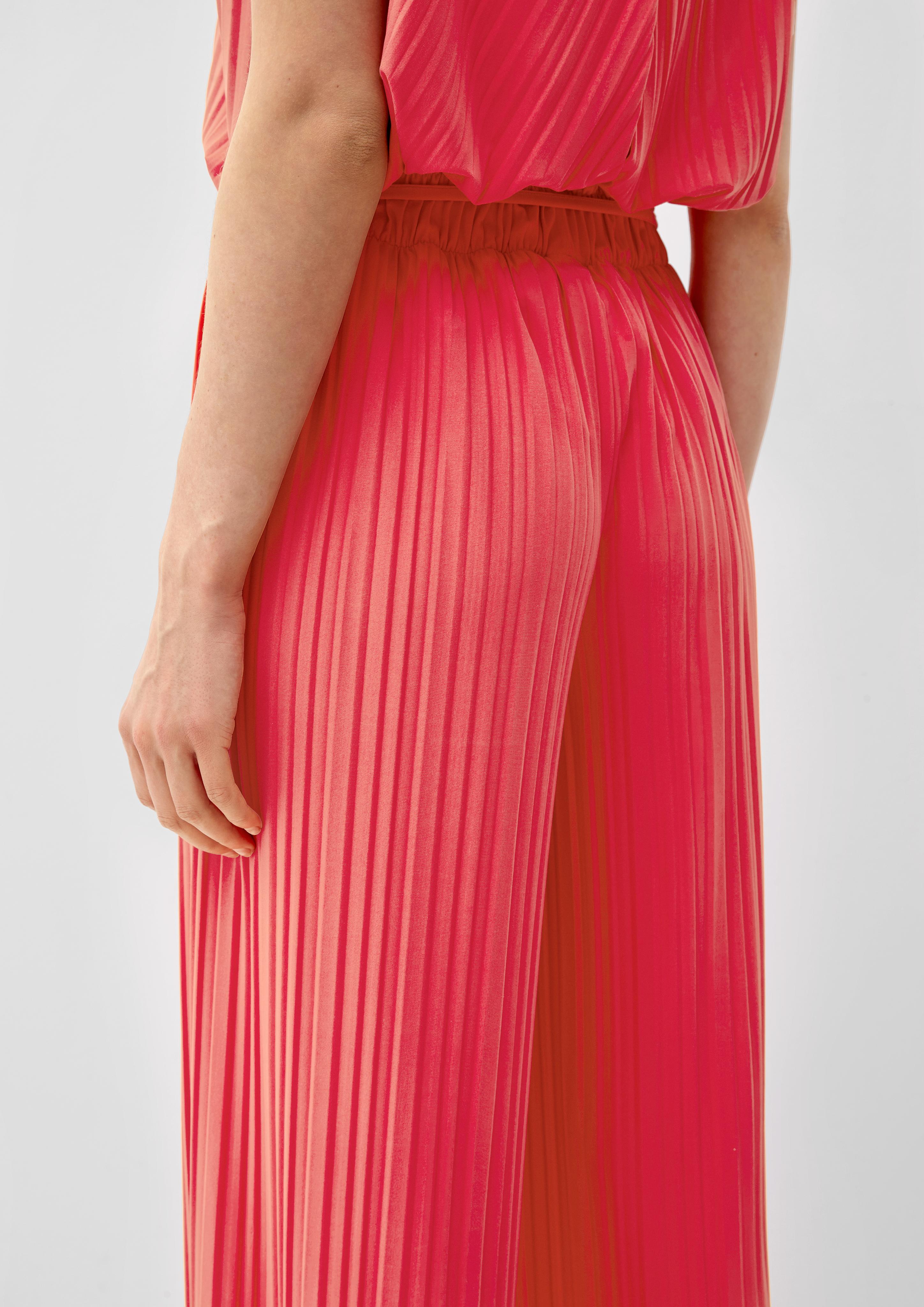 Loose: Culotte mit Plisseefalten  2129980-4515