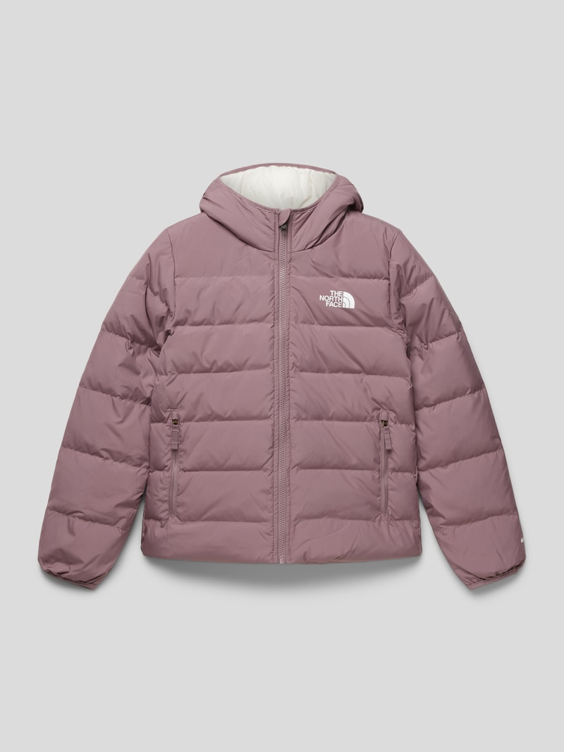Steppjacke mit Wendefunktion in pflaume