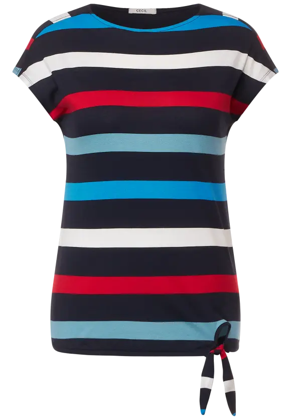 CECIL Shirt mit Knotendetail