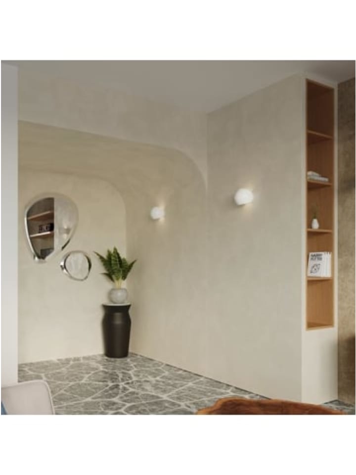 Nice Lamps Wandleuchte MERCURY in weiss H 14,5cm günstig kaufen onesize