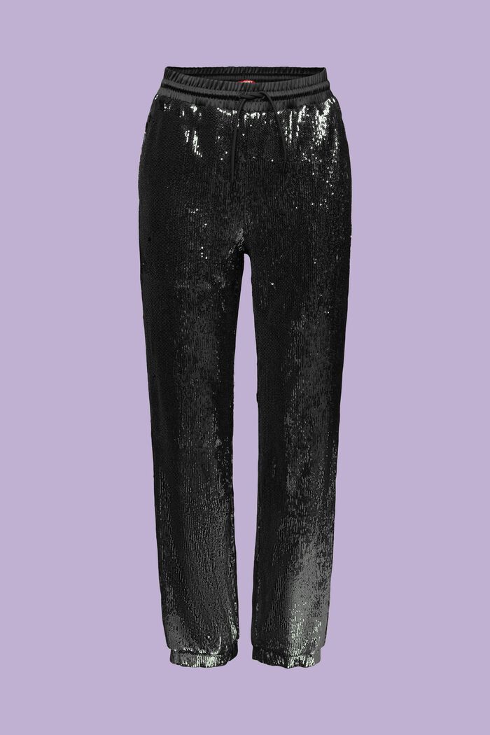 Sporthose mit Pailletten
