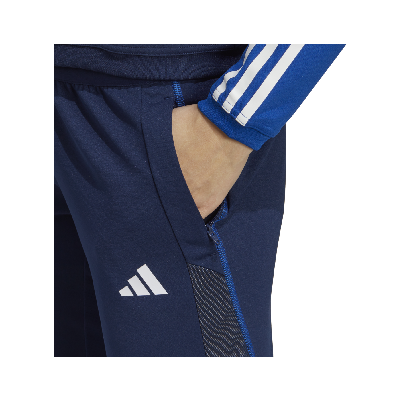 adidas Tiro 23 Competition Trainingshose Damen Blau Grau