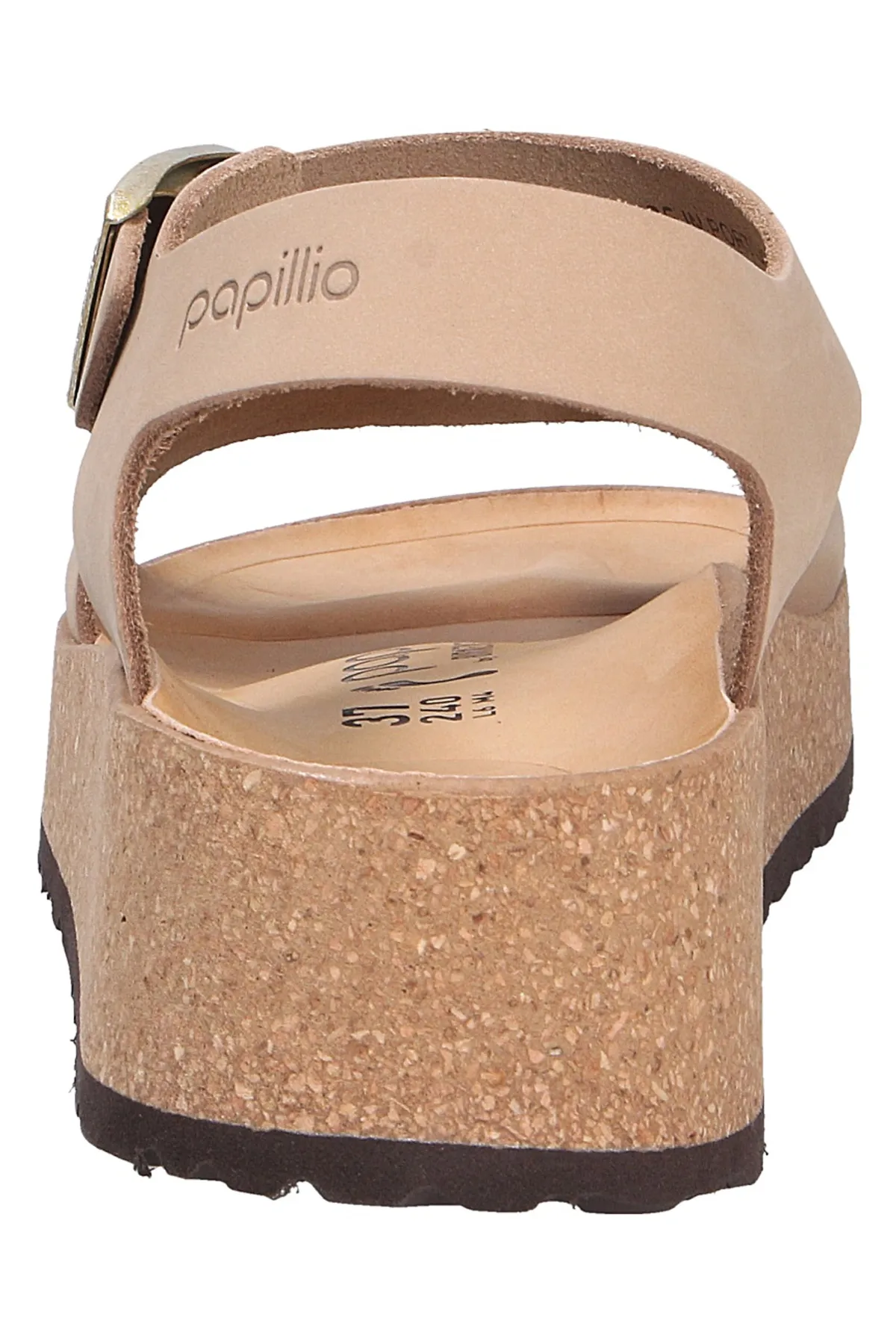 Birkenstock  Sandalette - Beige - Keilabsatz