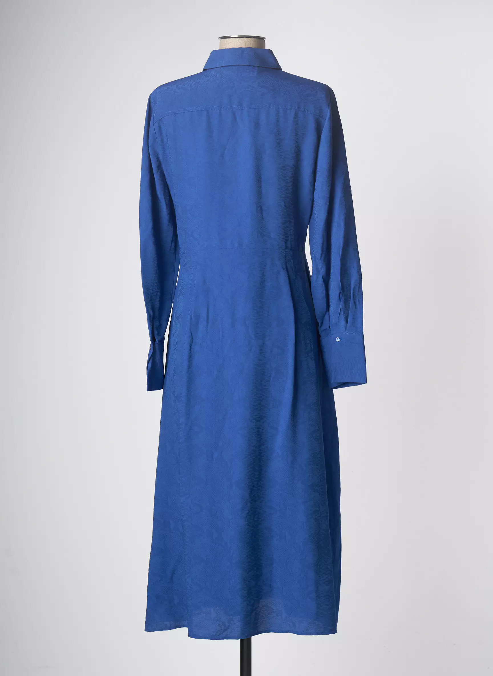 Mango Robes Longues Femme couleur bleu