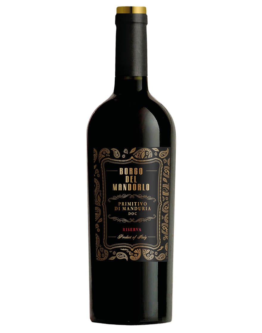 Primitivo di Manduria DOC Riserva 2020 Borgo del Mandorlo 0,75 ℓ
