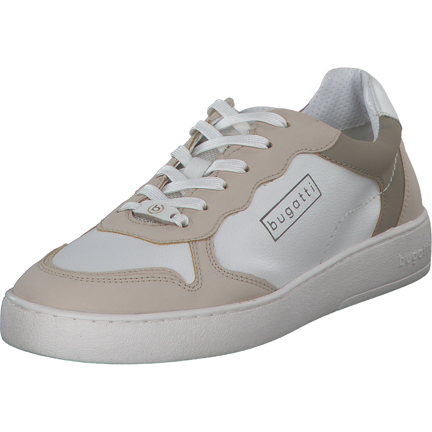 Bugatti Ferly A3V13, Schnürschuhe, Damen, beige/white