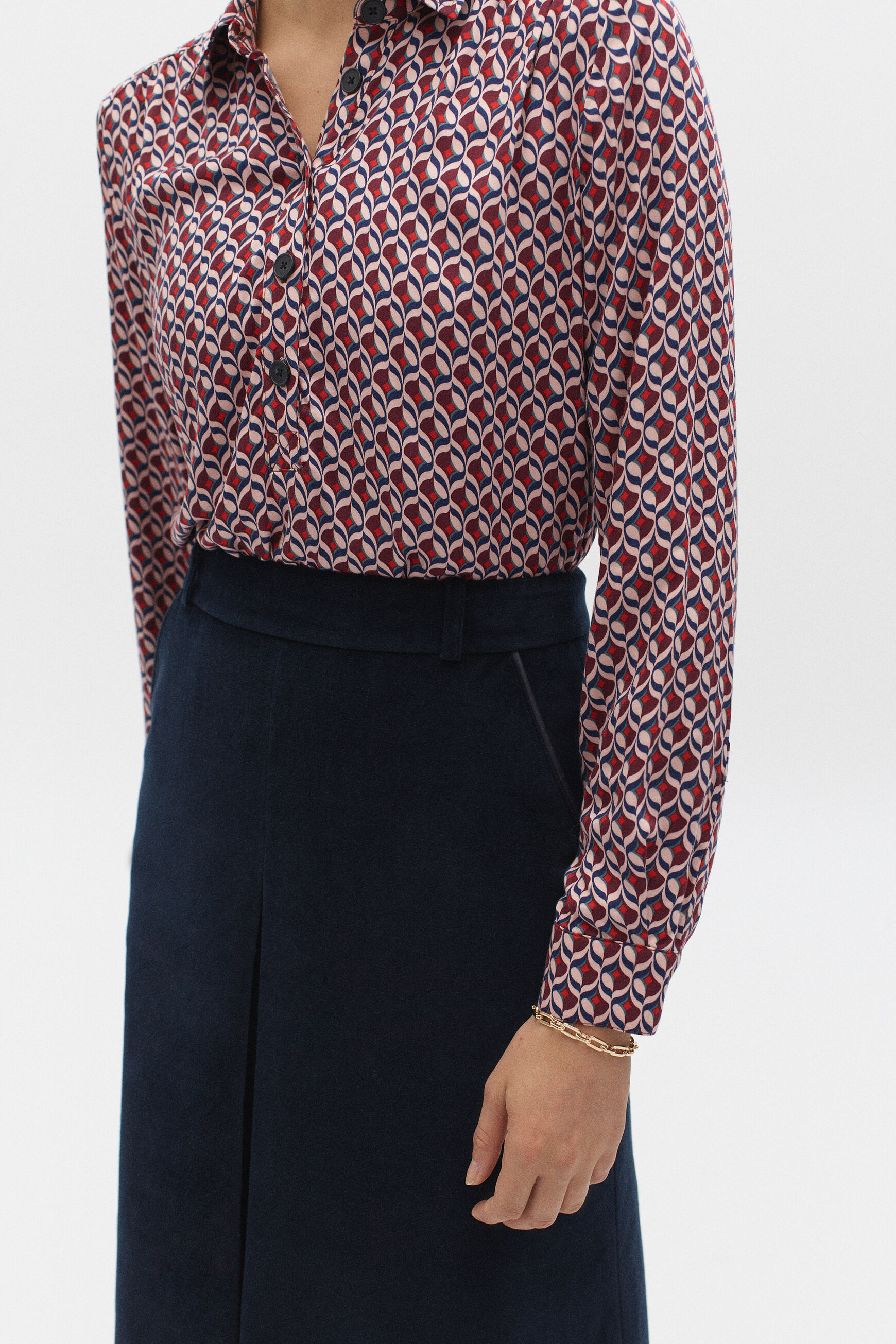 jupe sunny bleu marine femme
