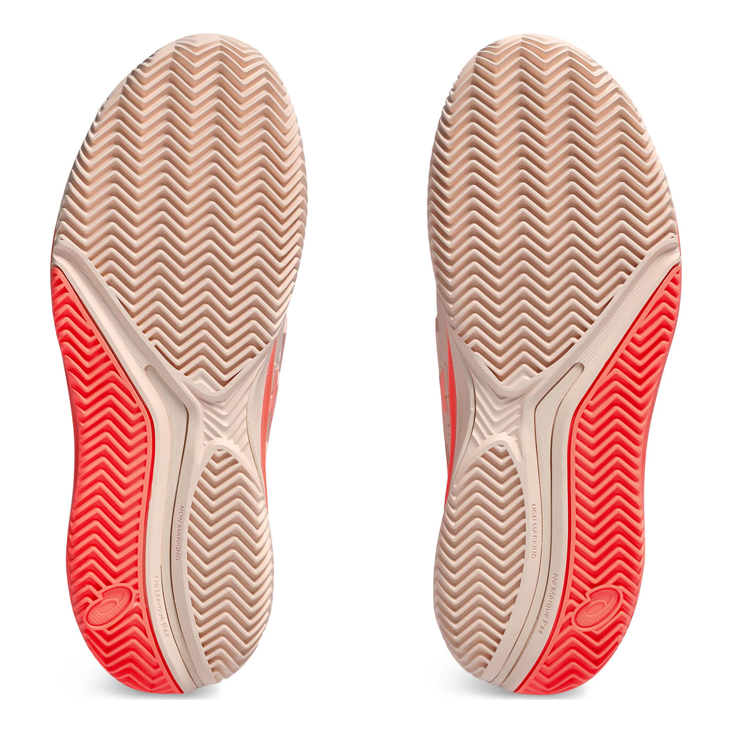 Gel-Resolution 9 Sandplatzschuh Damen - Apricot, Koralle