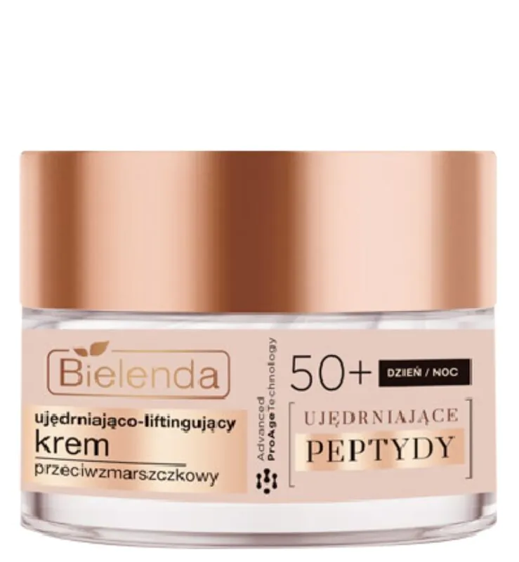 Bielenda Firming Peptides Verstevigende en Liftende Anti-Rimpelcrème 50+ Dag/Nacht